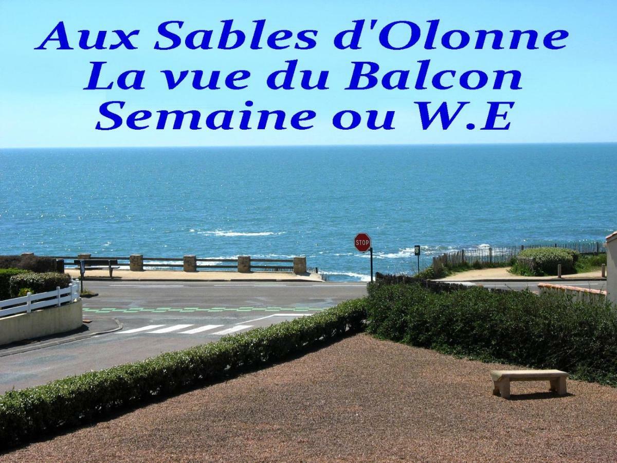 Oceane Flore Appart Vue Mer Les Sables-d'Olonne Bagian luar foto
